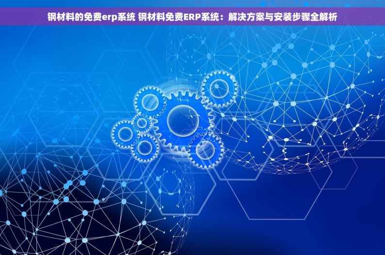 肇庆五金erp软件订做 肇庆五金ERP软件订做趋势与展望：详解定制ERP软件的步骤与要点，打造智能工厂新篇章