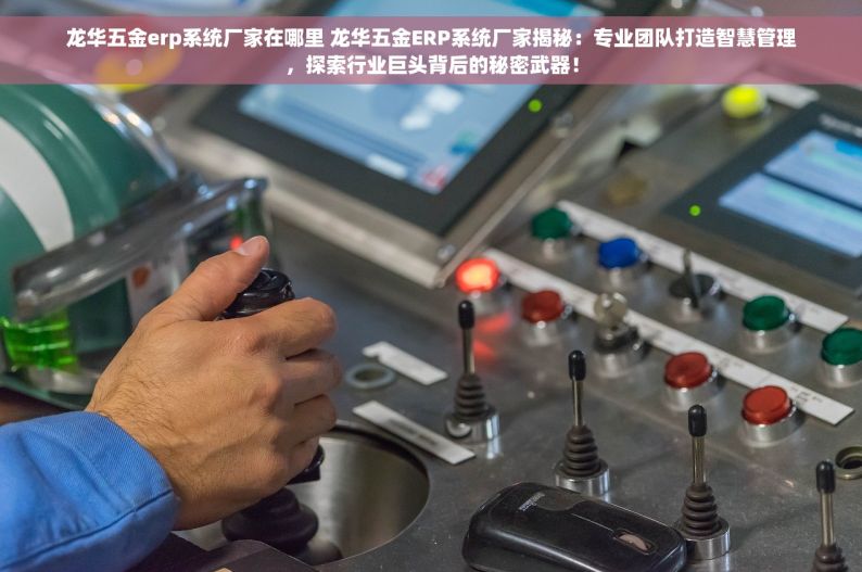 龙华五金erp系统厂家在哪里 龙华五金ERP系统厂家揭秘：专业团队打造智慧管理，探索行业巨头背后的秘密武器！