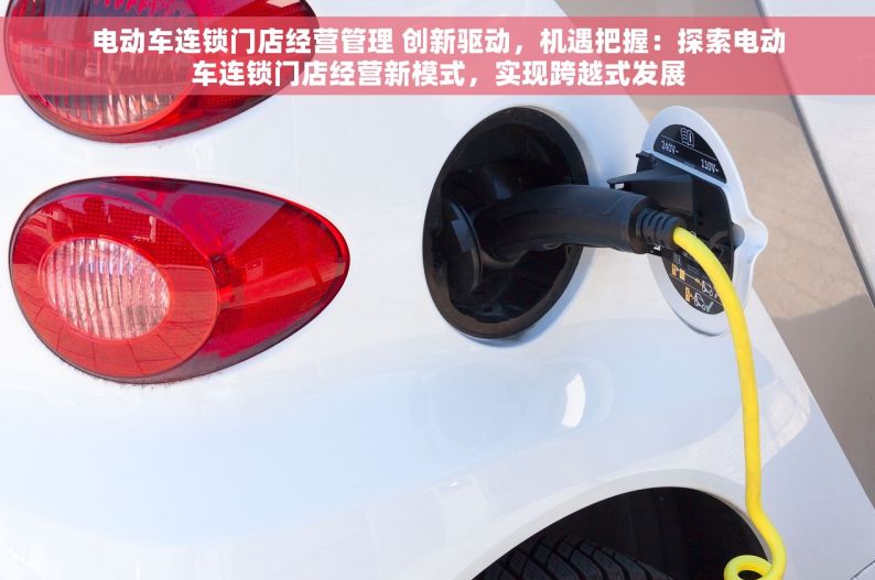 电动车连锁门店经营管理 创新驱动，机遇把握：探索电动车连锁门店经营新模式，实现跨越式发展