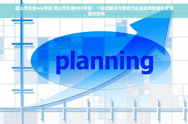 昆山市五金erp项目 昆山市五金ERP项目：一站式解决方案助力企业实现智能化管理，提升效率