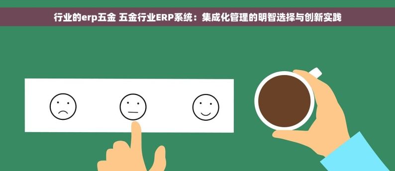 行业的erp五金 五金行业ERP系统：集成化管理的明智选择与创新实践
