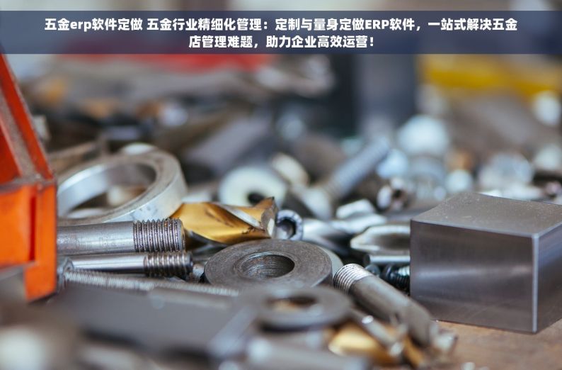 五金erp软件定做 五金行业精细化管理：定制与量身定做ERP软件，一站式解决五金店管理难题，助力企业高效运营！