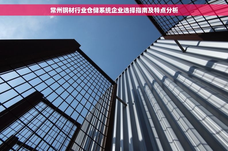 常州钢材行业仓储系统企业选择指南及特点分析