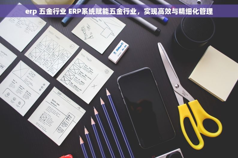 五金erp系统哪家实惠 五金行业ERP系统选购攻略：揭秘实惠之选，省钱高效两不误