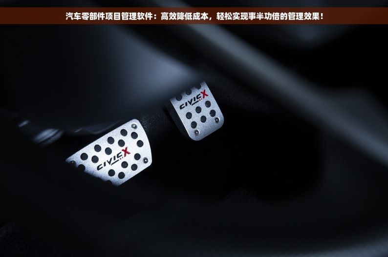 汽车零部件项目管理软件：高效降低成本，轻松实现事半功倍的管理效果！