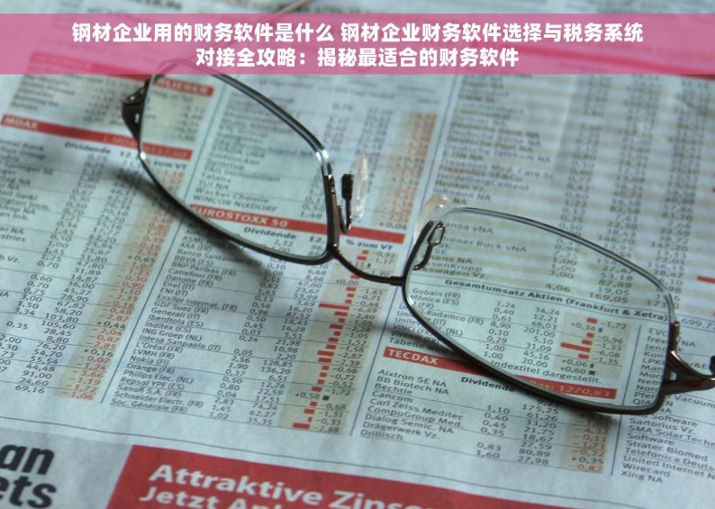 钢材企业用的财务软件是什么 钢材企业财务软件选择与税务系统对接全攻略：揭秘最适合的财务软件