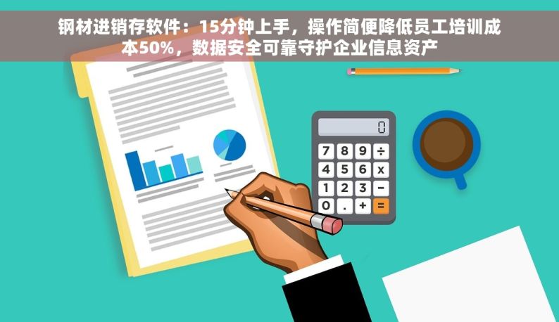 钢材进销存软件：15分钟上手，操作简便降低员工培训成本50%，数据安全可靠守护企业信息资产