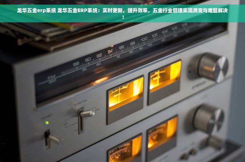 龙华五金erp系统 龙华五金ERP系统：实时更新，提升效率，五金行业管理实现质变与难题解决！