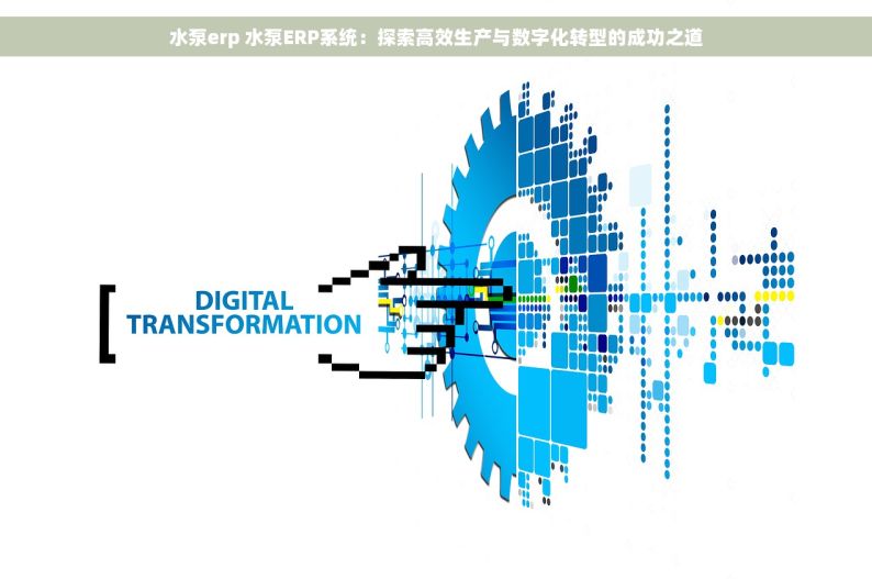 水泵erp 水泵ERP系统：探索高效生产与数字化转型的成功之道