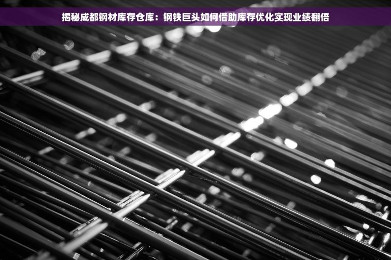 揭秘成都钢材库存仓库：钢铁巨头如何借助库存优化实现业绩翻倍