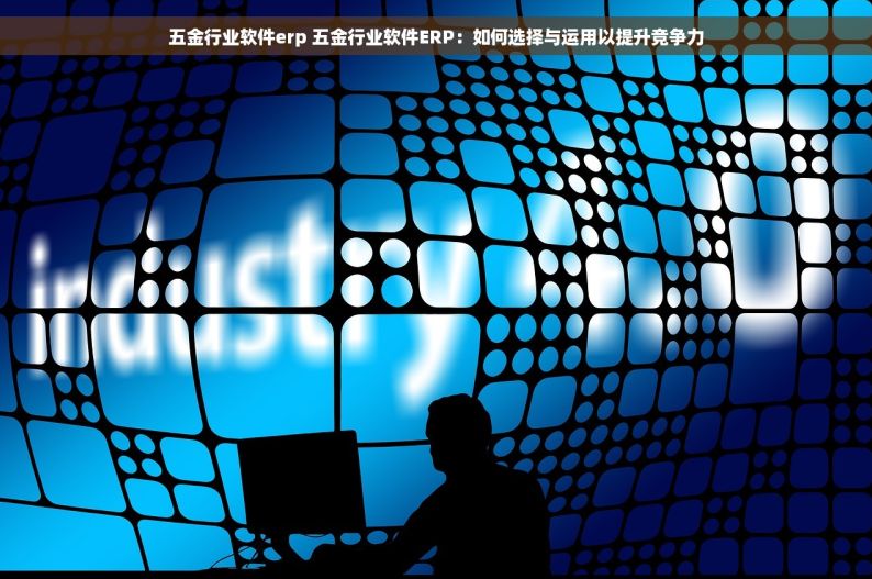 五金行业软件erp 五金行业软件ERP：如何选择与运用以提升竞争力