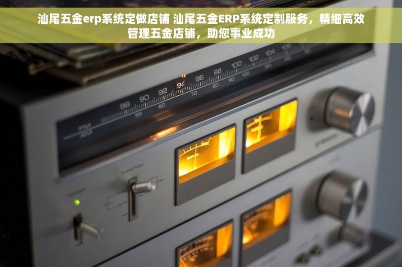 汕尾五金erp系统定做店铺 汕尾五金ERP系统定制服务，精细高效管理五金店铺，助您事业成功
