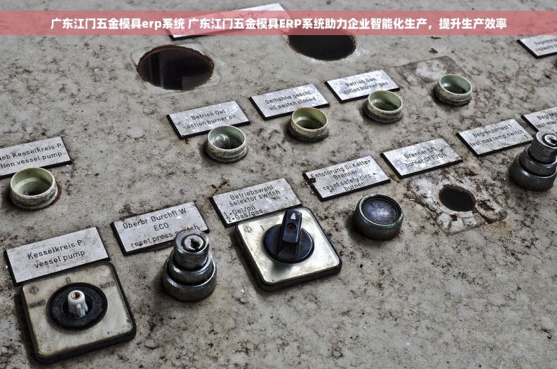 广东江门五金模具erp系统 广东江门五金模具ERP系统助力企业智能化生产，提升生产效率