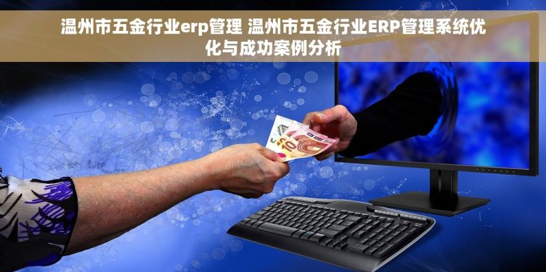 惠州五金erp系统定做 惠州五金行业数字化转型：定制ERP系统，优化运营，增益盈利
