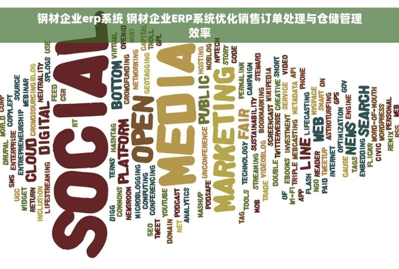 钢材企业erp系统 钢材企业ERP系统优化销售订单处理与仓储管理效率