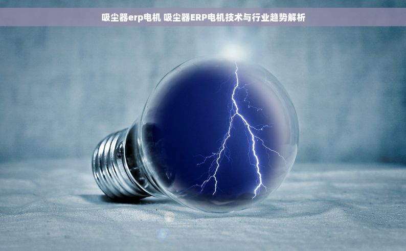 吸尘器erp电机 吸尘器ERP电机技术与行业趋势解析