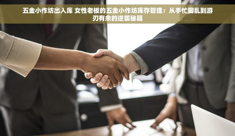 五金小作坊出入库 女性老板的五金小作坊库存管理：从手忙脚乱到游刃有余的逆袭秘籍