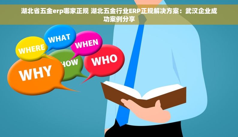 湖北省五金erp哪家正规 湖北五金行业ERP正规解决方案：武汉企业成功案例分享
