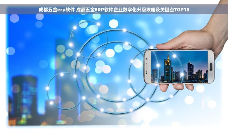 成都五金erp软件 成都五金ERP软件企业数字化升级攻略及关键点TOP10