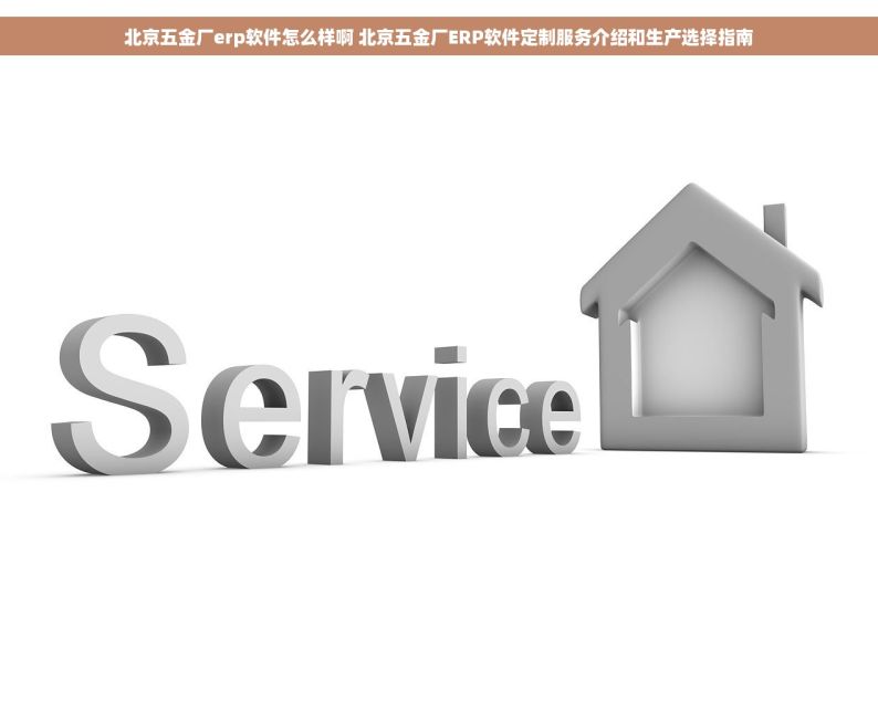 北京五金厂erp软件怎么样啊 北京五金厂ERP软件定制服务介绍和生产选择指南