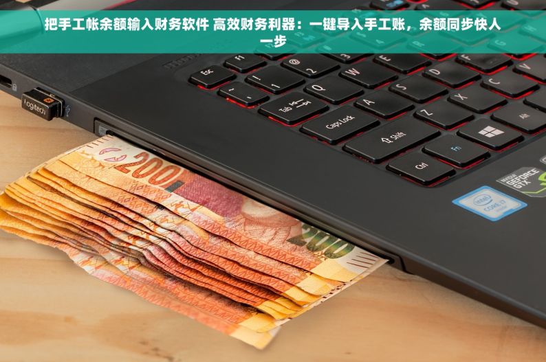 把手工帐余额输入财务软件 高效财务利器：一键导入手工账，余额同步快人一步