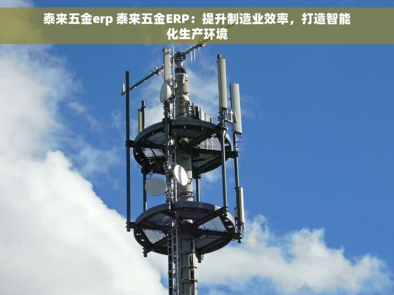 泰来五金erp 泰来五金ERP：提升制造业效率，打造智能化生产环境