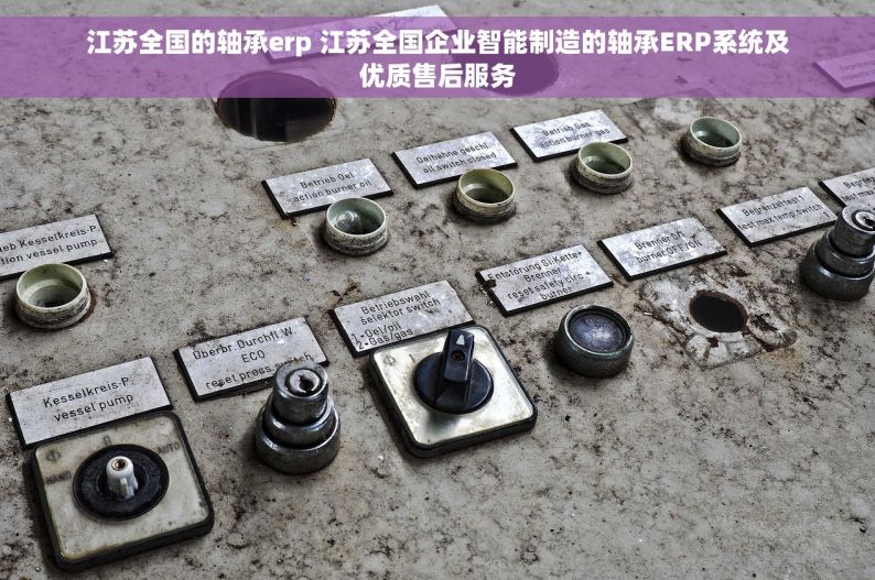 江苏全国的轴承erp 江苏全国企业智能制造的轴承ERP系统及优质售后服务