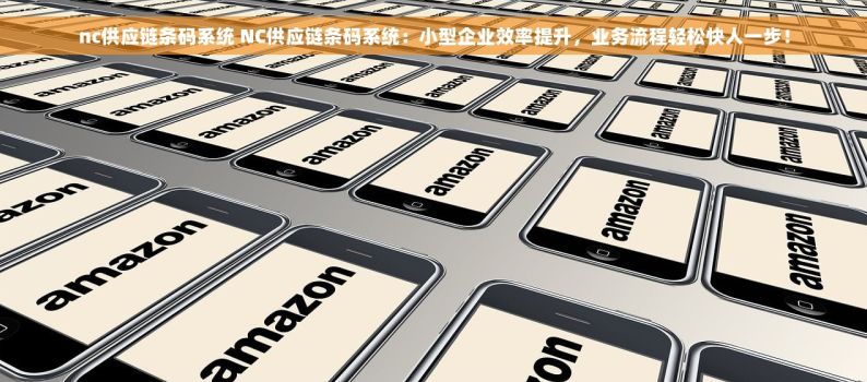 nc供应链条码系统 NC供应链条码系统：小型企业效率提升，业务流程轻松快人一步！